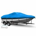 Eevelle Boat Cover DECK BOAT Walk Thru Windshield Inboard Fits 25ft 6in L up to 102in W Royal SCDKWT25102-RYL